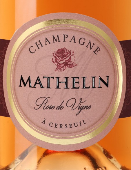 Champagne Mathelin Rose de vigne brut