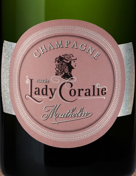 Champagne brut œil de perdrix Lady Coralie