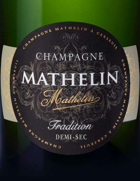 Champagne demi-sec Tradition Champagne Mathelin